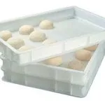BAC A PÂTONS À PIZZA 600x400x70mm