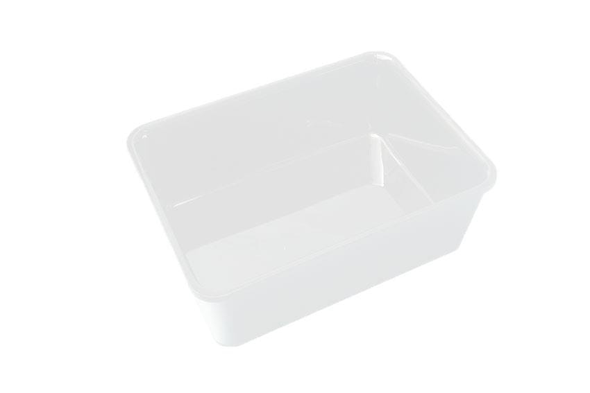 LPT-2821-010.jpg Plat de présentation plexi pour vitrine rectangulaire 280 x 210 x H100 mm Blanc – Linum Série 28 – Image 1