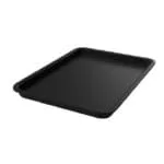 Plat de présentation plexi pour vitrine rectangulaire 280 x 210 x H20 mm Noir smoke – Linum Série 28