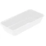 Plat de présentation plexi pour vitrine rectangulaire 280 x 170 x H60 mm Blanc – Linum Série 28