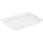 Plat de présentation plexi pour vitrine rectangulaire 280 x 195 x H20 mm Blanc – Linum Série 28