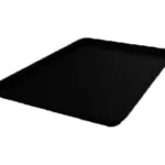 Plat de présentation plexi pour vitrine rectangulaire 420 x 280 x H20 mm Noir – Linum Série 28
