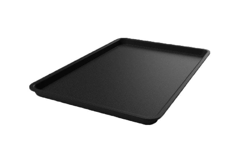 LPT-4282-021.jpg Plat de présentation plexi pour vitrine rectangulaire 420 x 280 x H20 mm Noir smoke – Linum Série 28 – Image 1