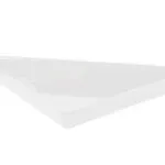 Plat de présentation plexi pour vitrine triangle 385 x 535 x H20 mm Blanc – Linum Série 28